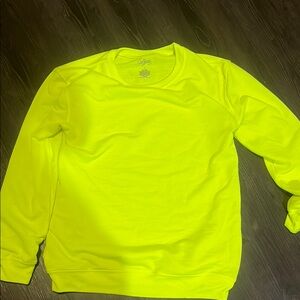 City Streets Neon Yellow Sweatshirt